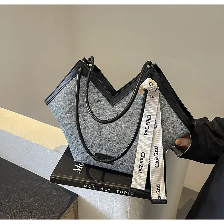 Cross-Border Denim Shoulder Bag Women 2026 — feature 44