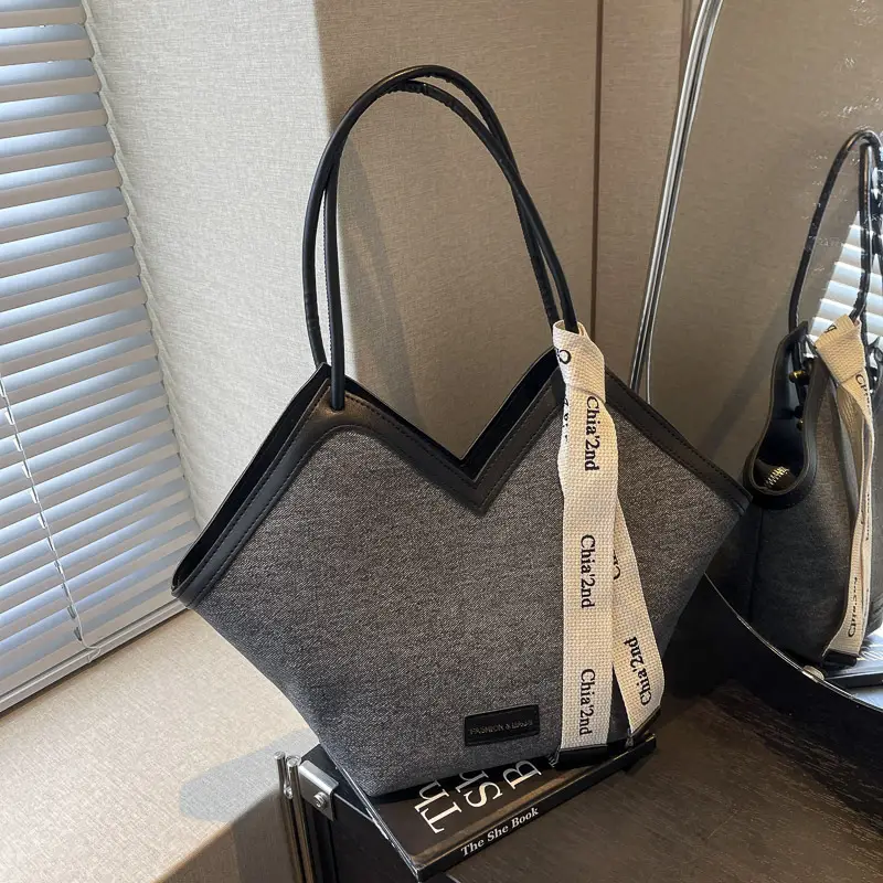 Cross-Border Denim Shoulder Bag Women 2026