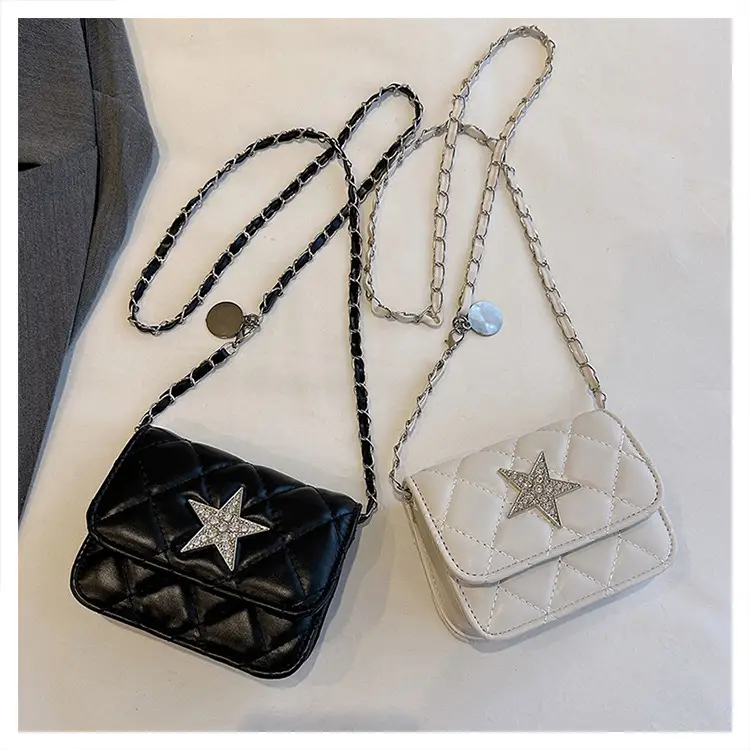 Black Star Chain Crossbody Bag for Women — feature 32