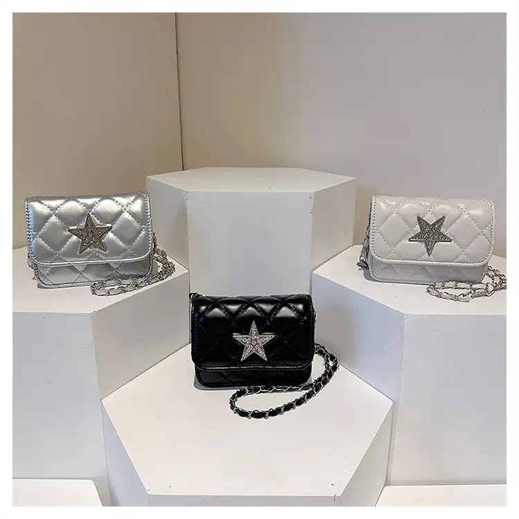 Black Star Chain Crossbody Bag for Women — feature 33