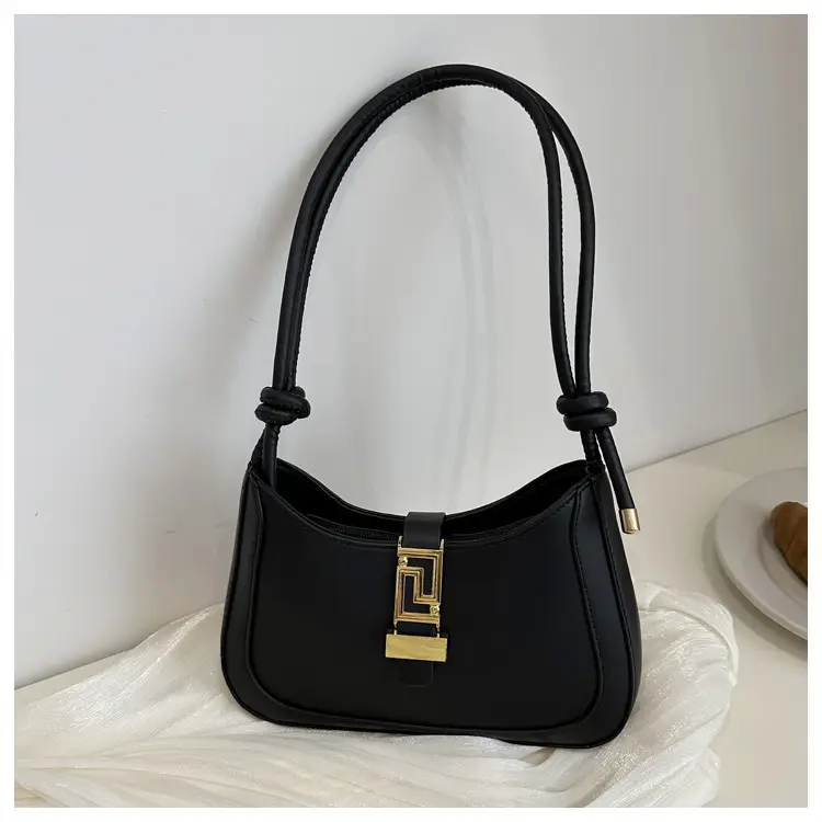 Brown Vintage Textile Shoulder Bag for Women — feature 23