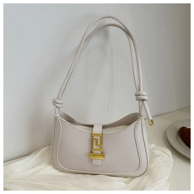 Brown Vintage Textile Shoulder Bag for Women — feature 24