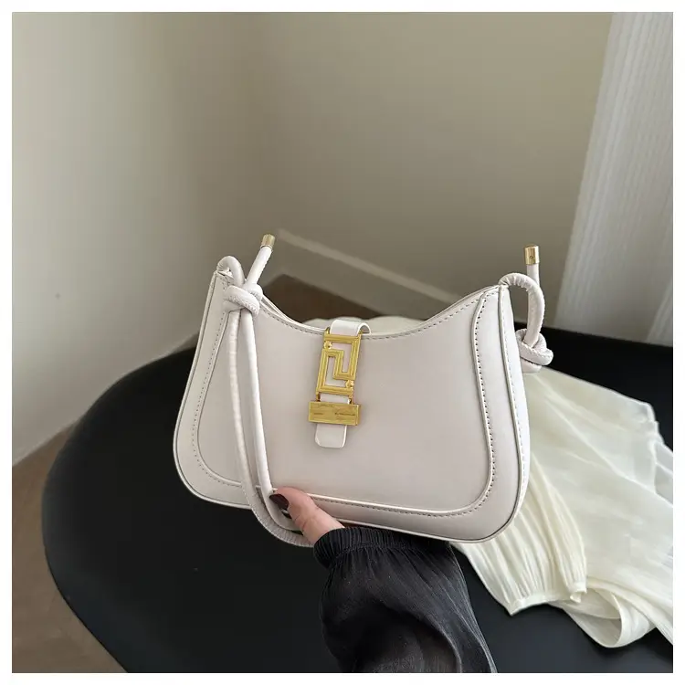 Brown Vintage Textile Shoulder Bag for Women — feature 29