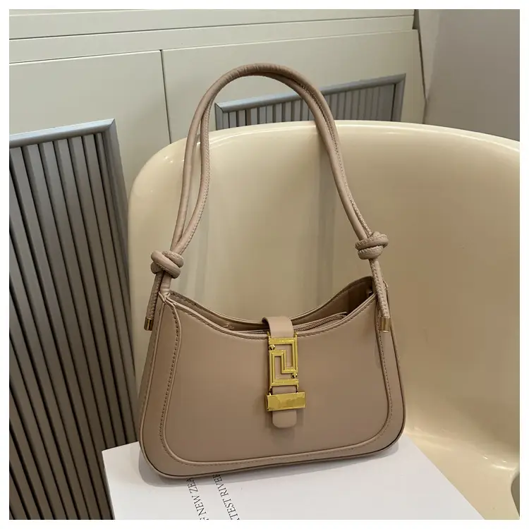 Brown Vintage Textile Shoulder Bag for Women — feature 47