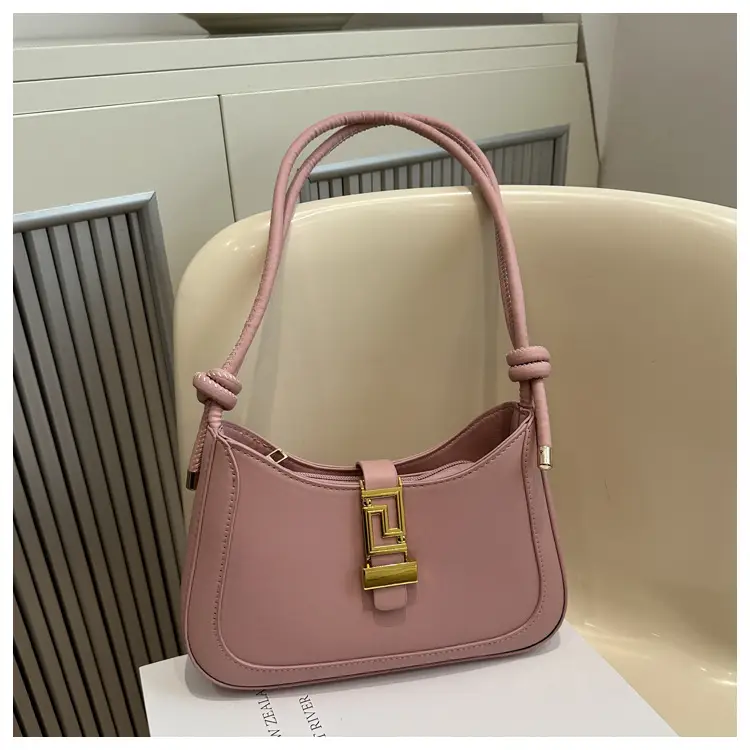 Brown Vintage Textile Shoulder Bag for Women — feature 48
