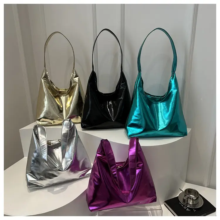 High-Gloss Spice Girl Shoulder Bag Women 2024 - Image 7