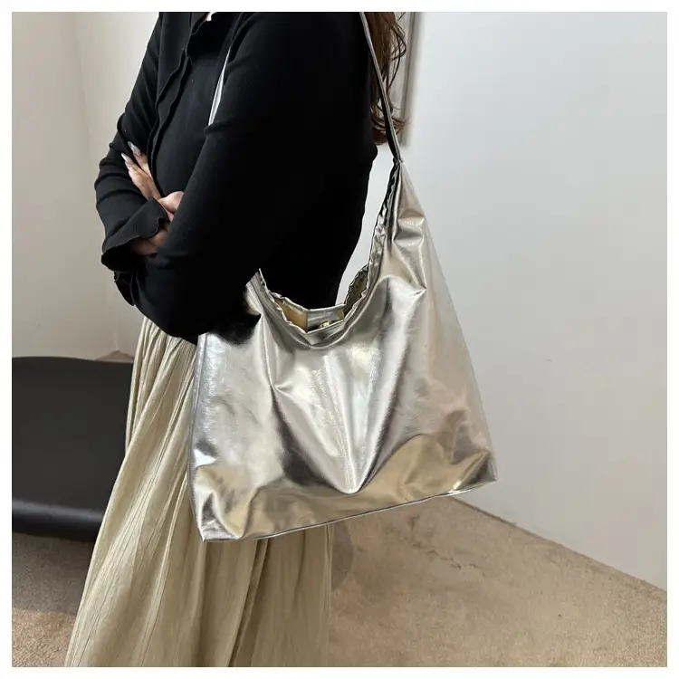 High-Gloss Spice Girl Shoulder Bag Women 2024 — feature 13