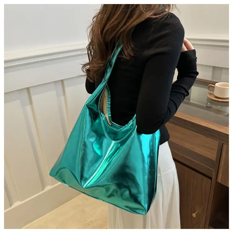 High-Gloss Spice Girl Shoulder Bag Women 2024 — feature 16