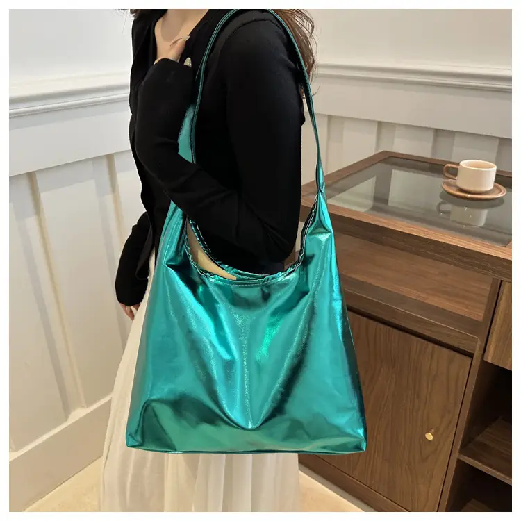 High-Gloss Spice Girl Shoulder Bag Women 2024 — feature 17