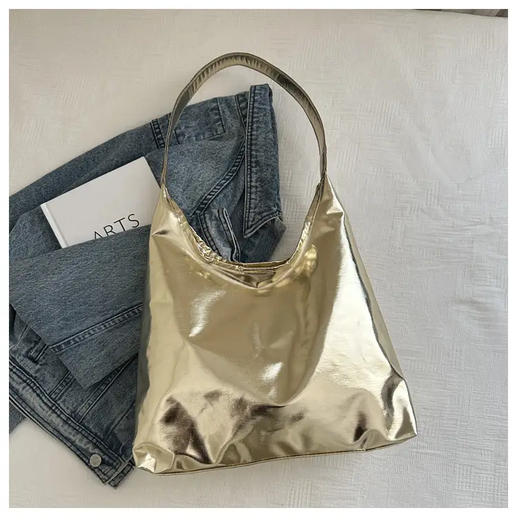 High-Gloss Spice Girl Shoulder Bag Women 2024 - Image 2