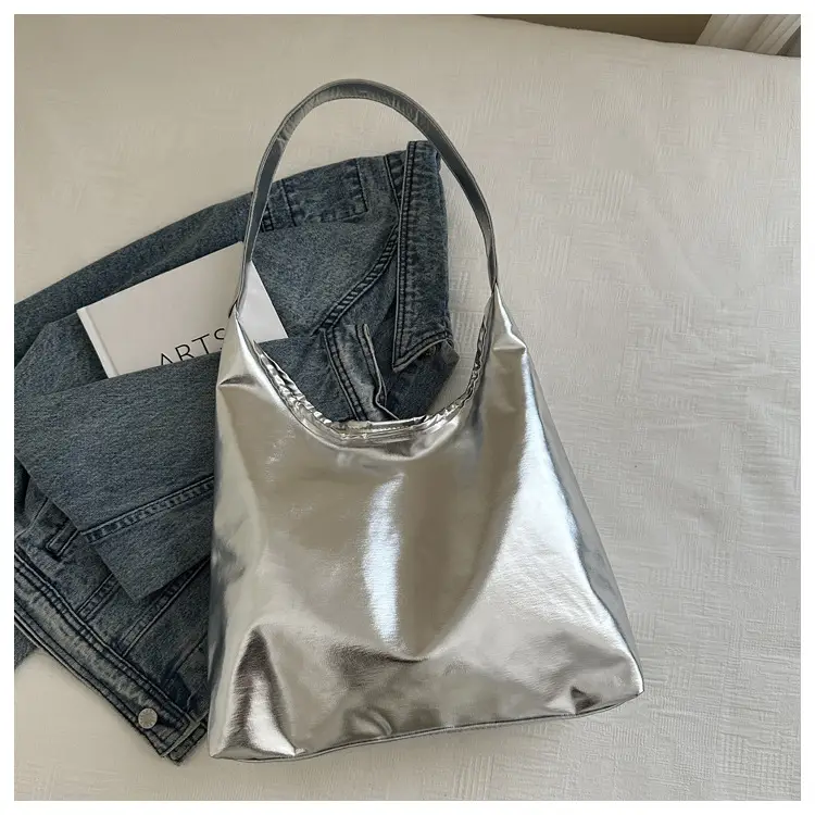 High-Gloss Spice Girl Shoulder Bag Women 2024 - Image 3