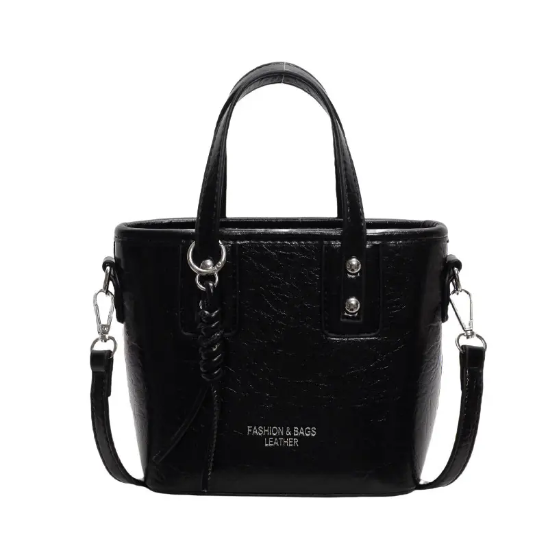 Red Nylon Bucket Bag for Women 2024 Summer - Image 4