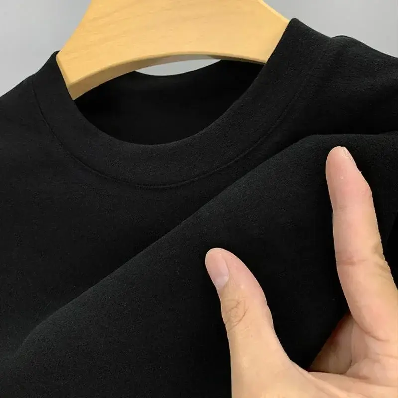 Men's Green Long Sleeve T-Shirt Sweatshirt - Image 12