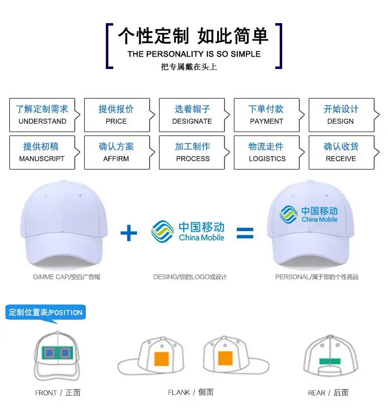 Pure Cotton Map Cap with Embroidered Logo — feature 5