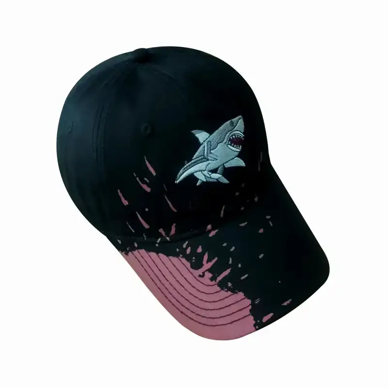 Pure Cotton Map Cap with Embroidered Logo - Image 14