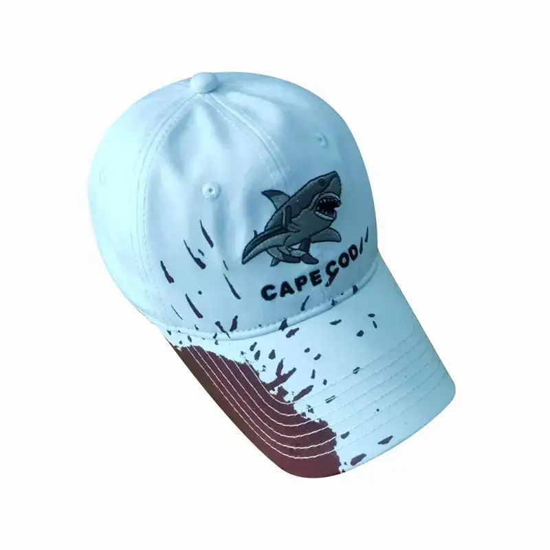 Pure Cotton Map Cap with Embroidered Logo - Image 15