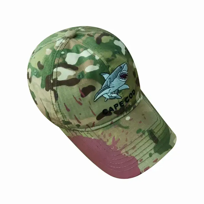 Pure Cotton Map Cap with Embroidered Logo - Image 16