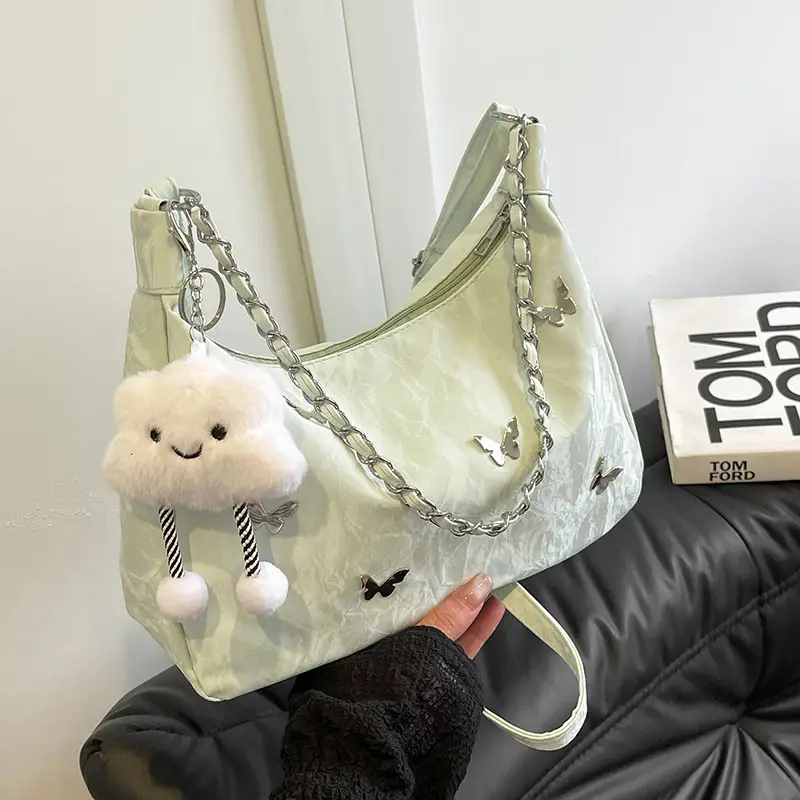 Black Butterfly Messenger Bag for Women 2024 - Image 6