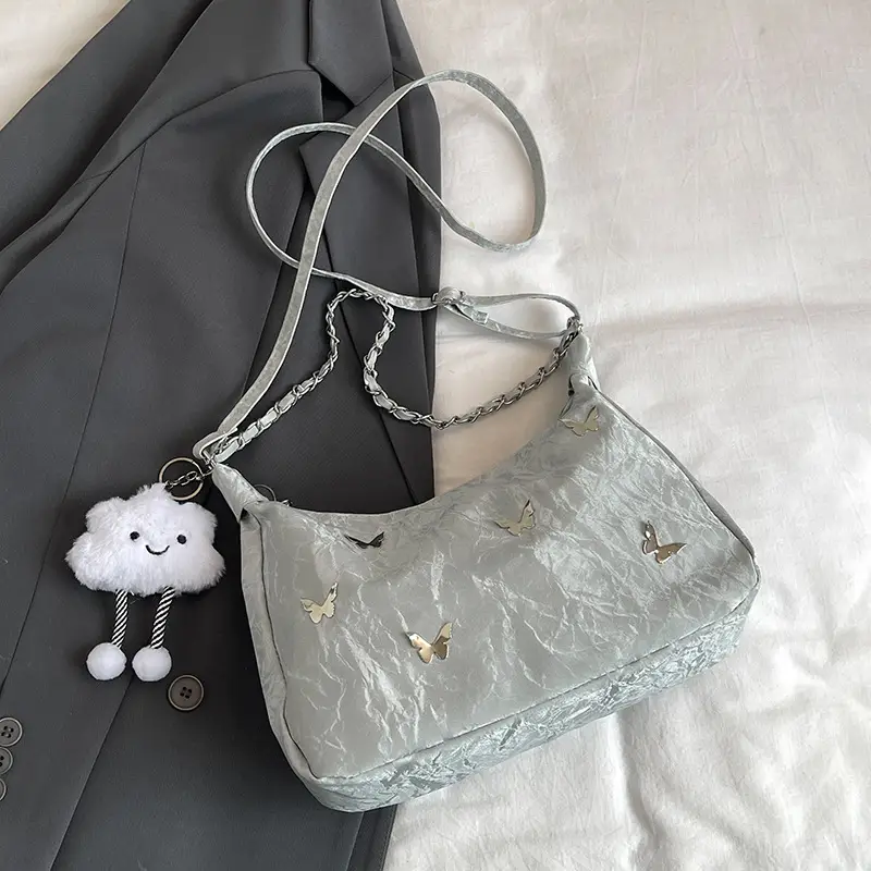 Black Butterfly Messenger Bag for Women 2024 - Image 4