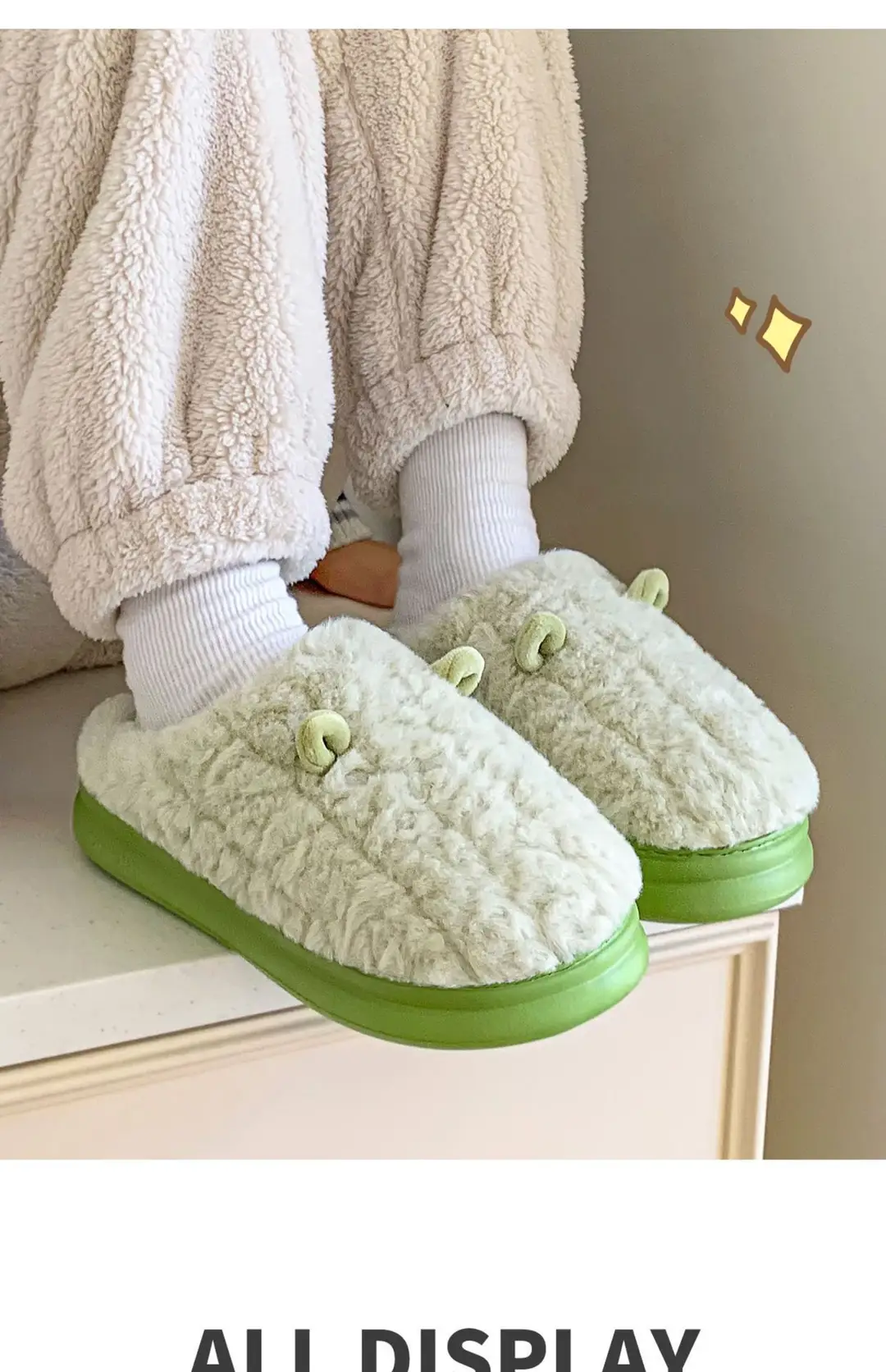 Cotton Slippers for Men, Winter 2026 New Style, Indoor Home Thick-Soled Warm Plush Couple Slippers for Autumn and Winter, Women's — feature 23