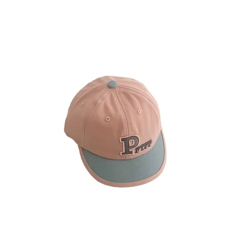 Yipan Pink Embroidered Baby Cap Autumn Winter 2025 - Image 9