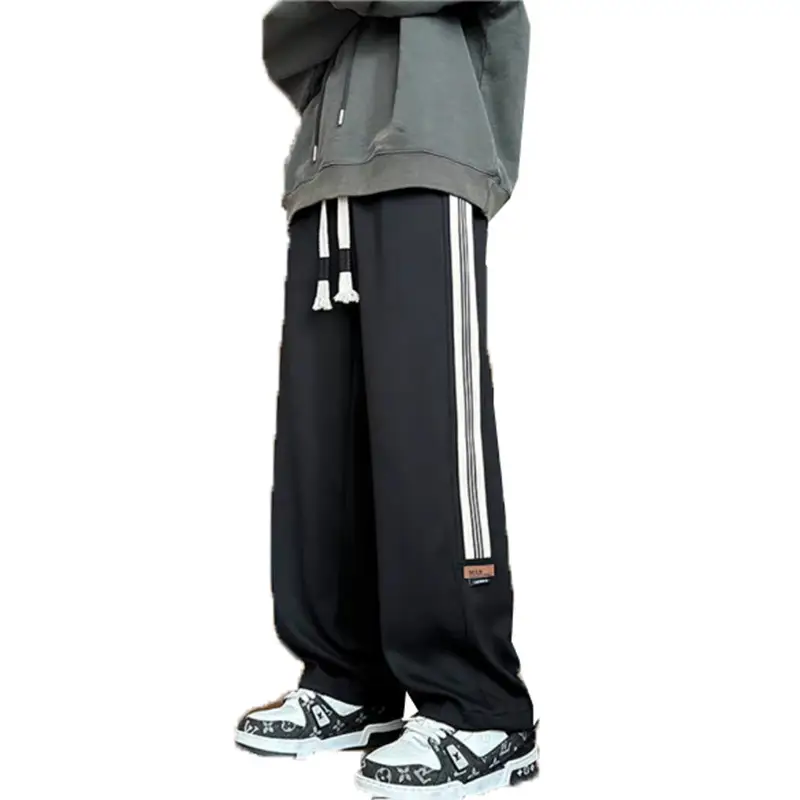 Heavy Wool Pants for Boys All-Match Wide Leg Casual Wear - Image 8