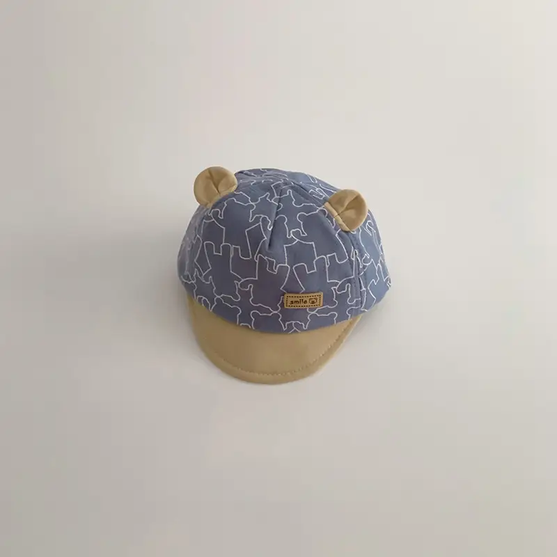 Yipan Korean Baby Hat 2025 Duckbill Cap Newborn Soft Brim Baseball Cap - Image 3