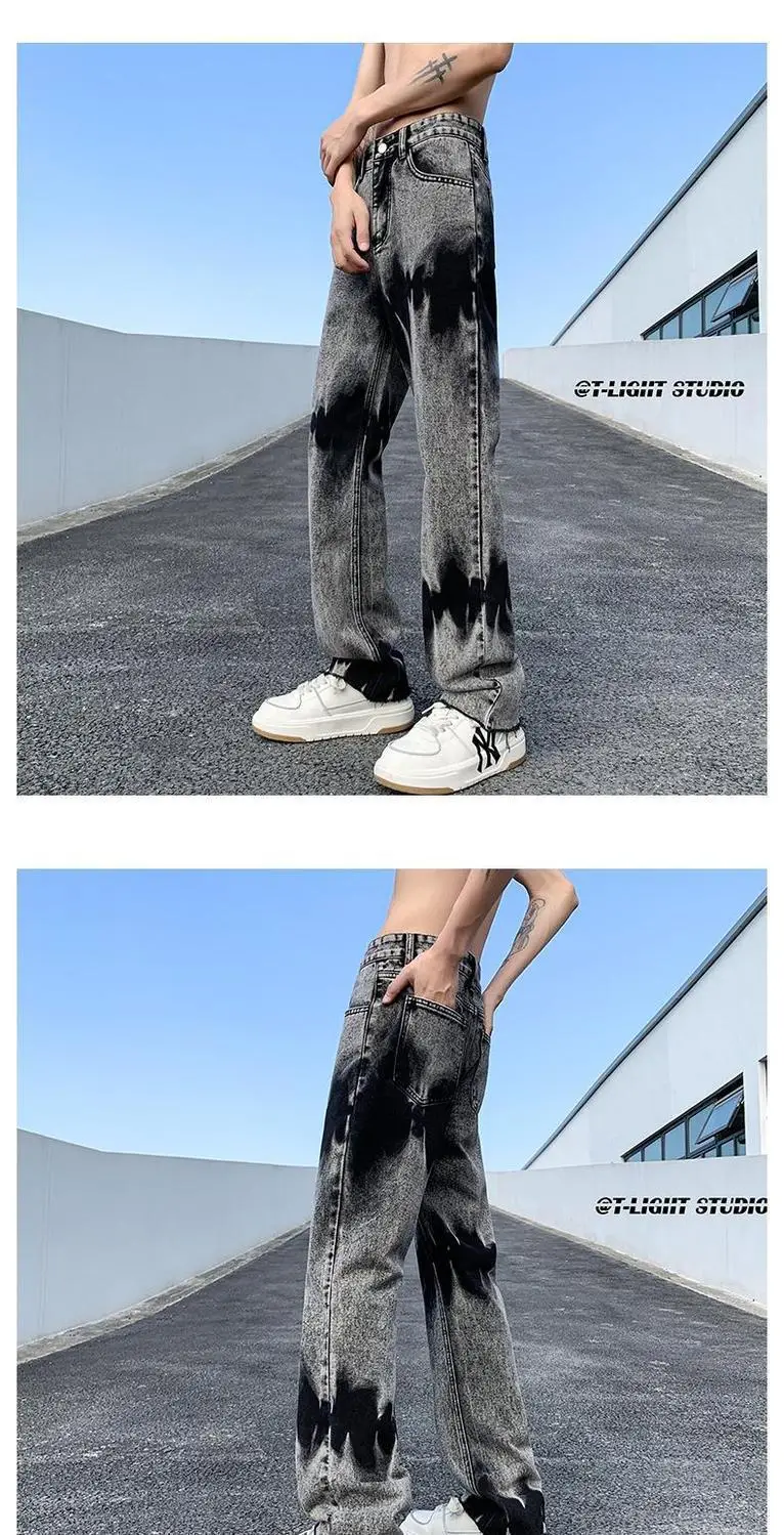 American High Street Vibe Jeans Ruffian Tie Dye Gradient — feature 11