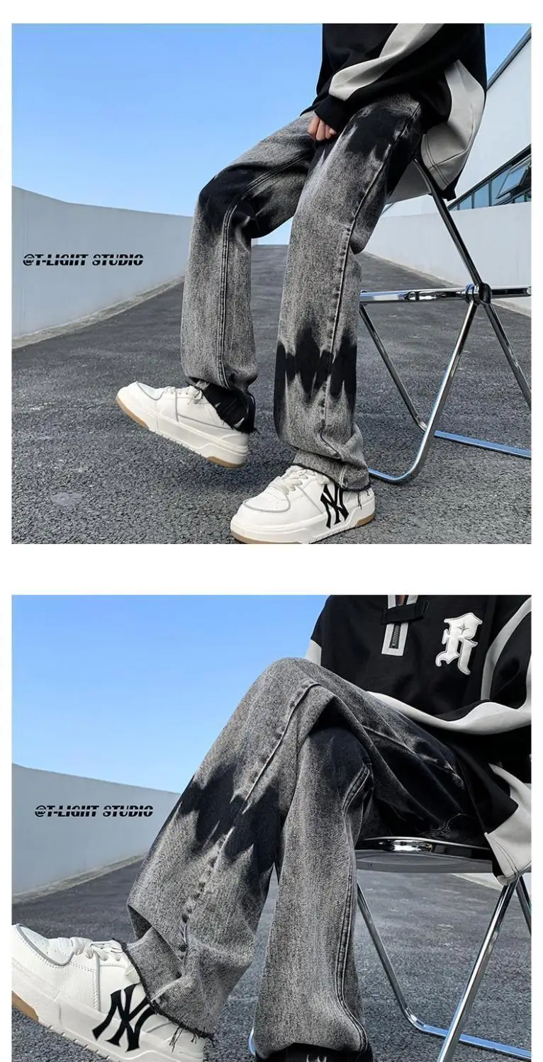American High Street Vibe Jeans Ruffian Tie Dye Gradient — feature 9