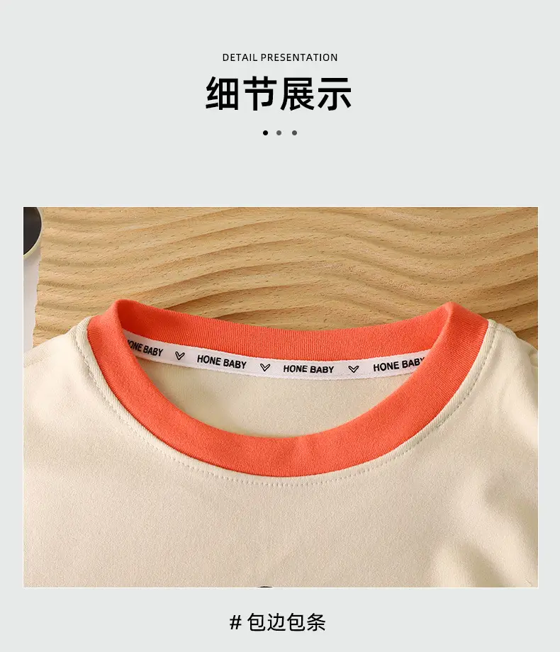 Children's Cotton Long Sleeve T-Shirt with Cartoon Print — feature 11