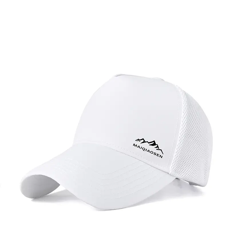 Men Printed Mesh Suncap Blue Camping Cycling Mountaineering - Image 6