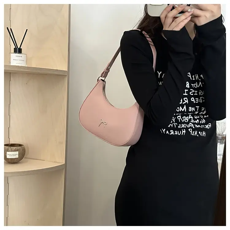 Silver Bow Pouch for Women Casual Shoulder Bag — feature 18