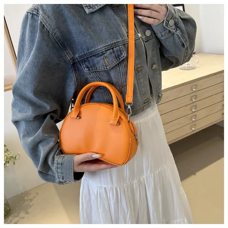 Korean Style Black Textured Shoulder Crossbody Bag 2024 — feature 29