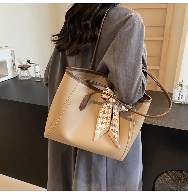 Black Silk Bow Scarf Bag for Women 2025 — feature 34