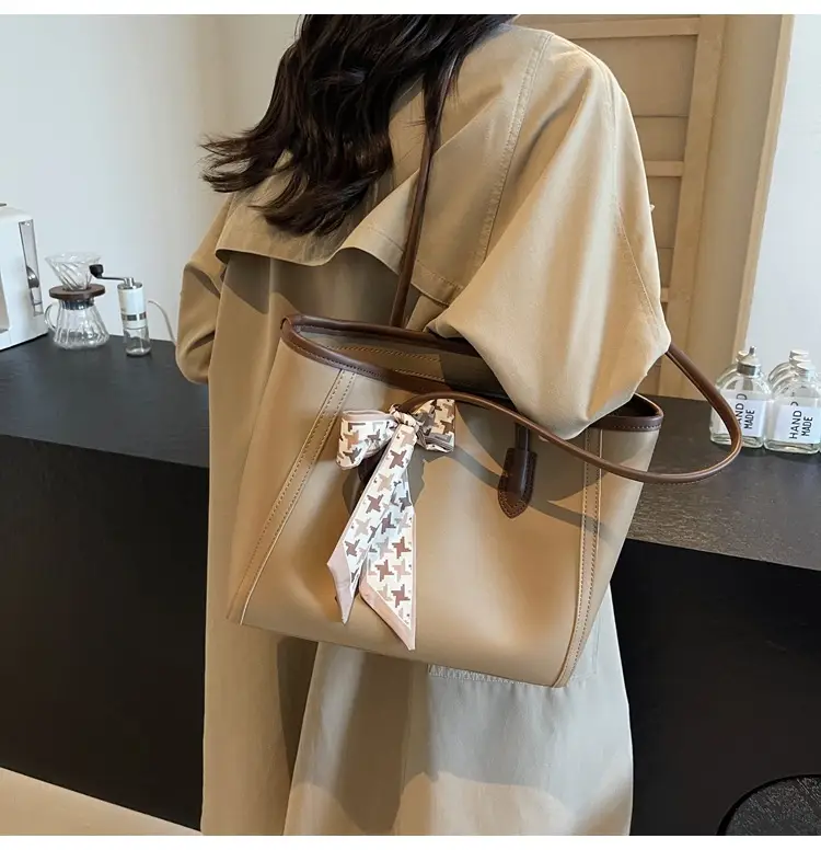 Black Silk Bow Scarf Bag for Women 2025 — feature 37