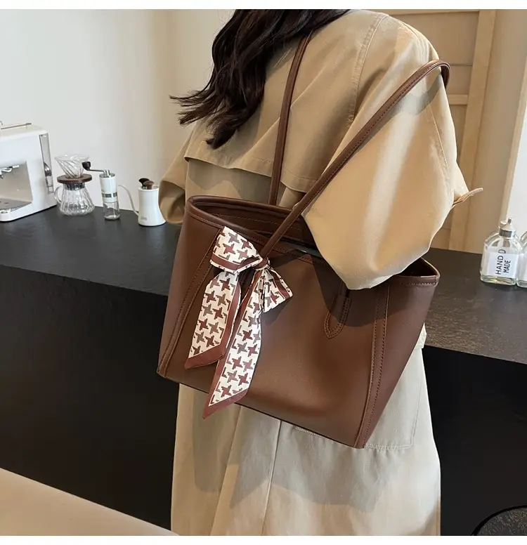 Black Silk Bow Scarf Bag for Women 2025 — feature 40