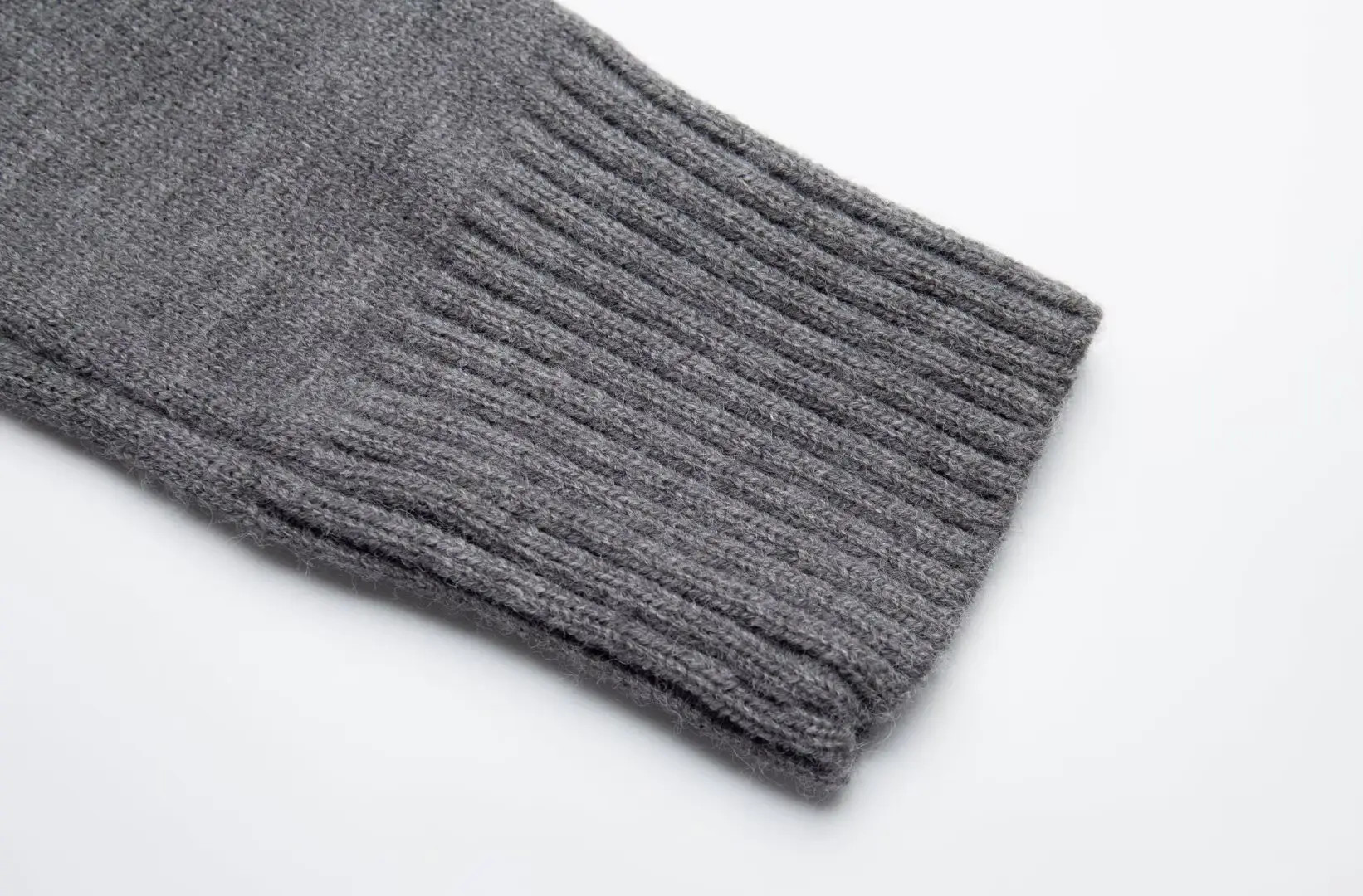 Women's Dark Blue Knitted Cardigan Sweater Autumn Wear — feature 12