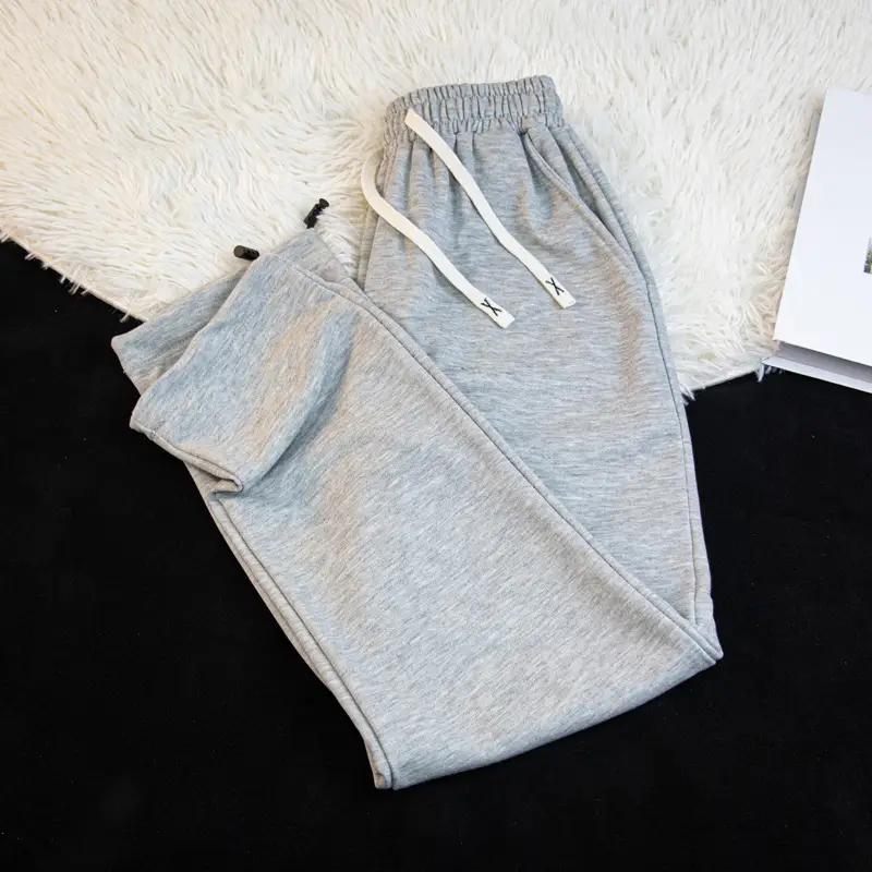 Black Loose Fit American Pants Men Women 2024 Spring - Image 7