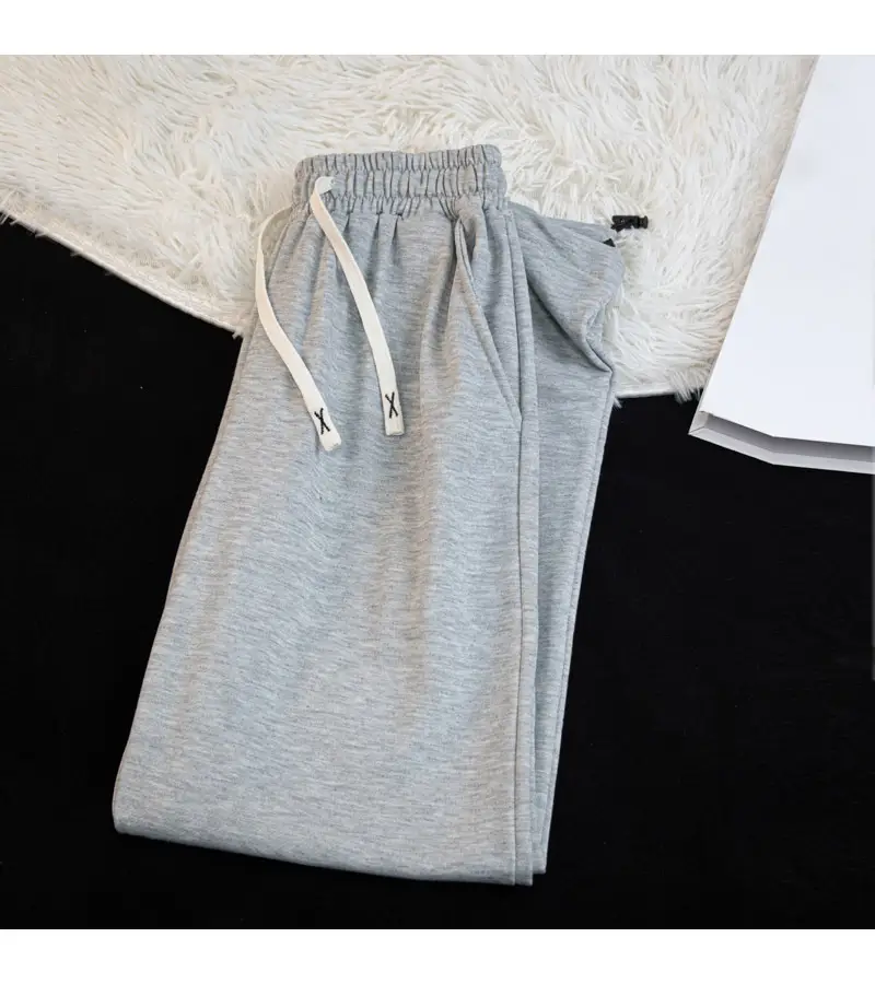 Black Loose Fit American Pants Men Women 2024 Spring — feature 10