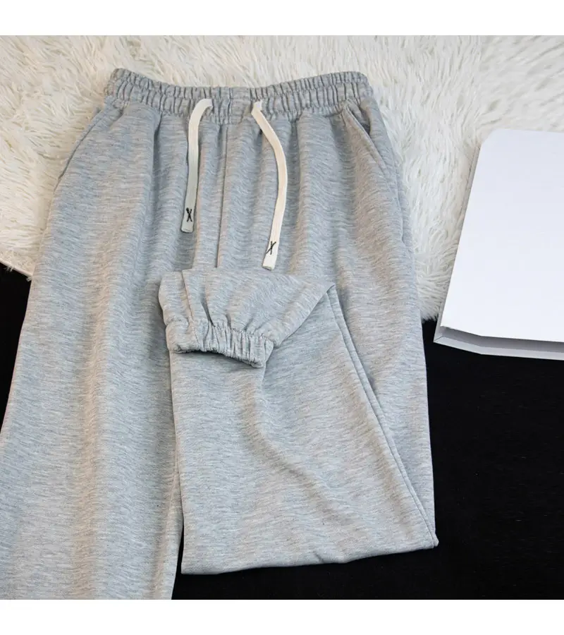 Black Loose Fit American Pants Men Women 2024 Spring — feature 15
