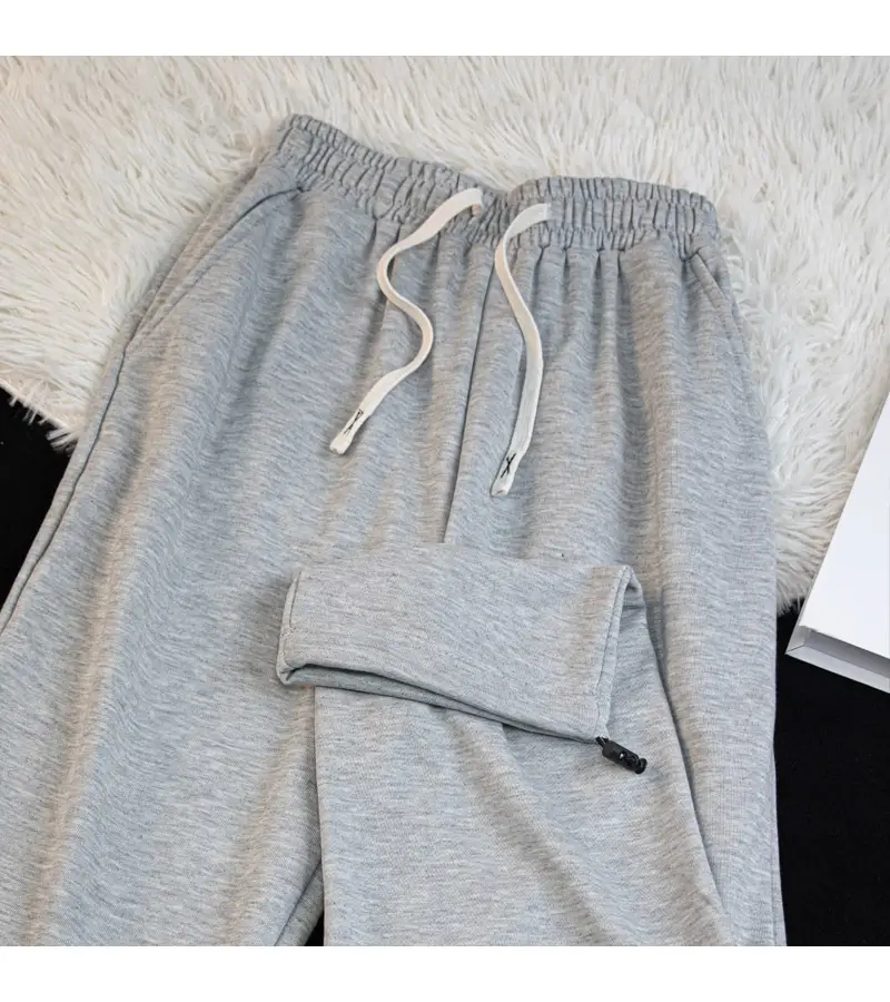 Black Loose Fit American Pants Men Women 2024 Spring — feature 9