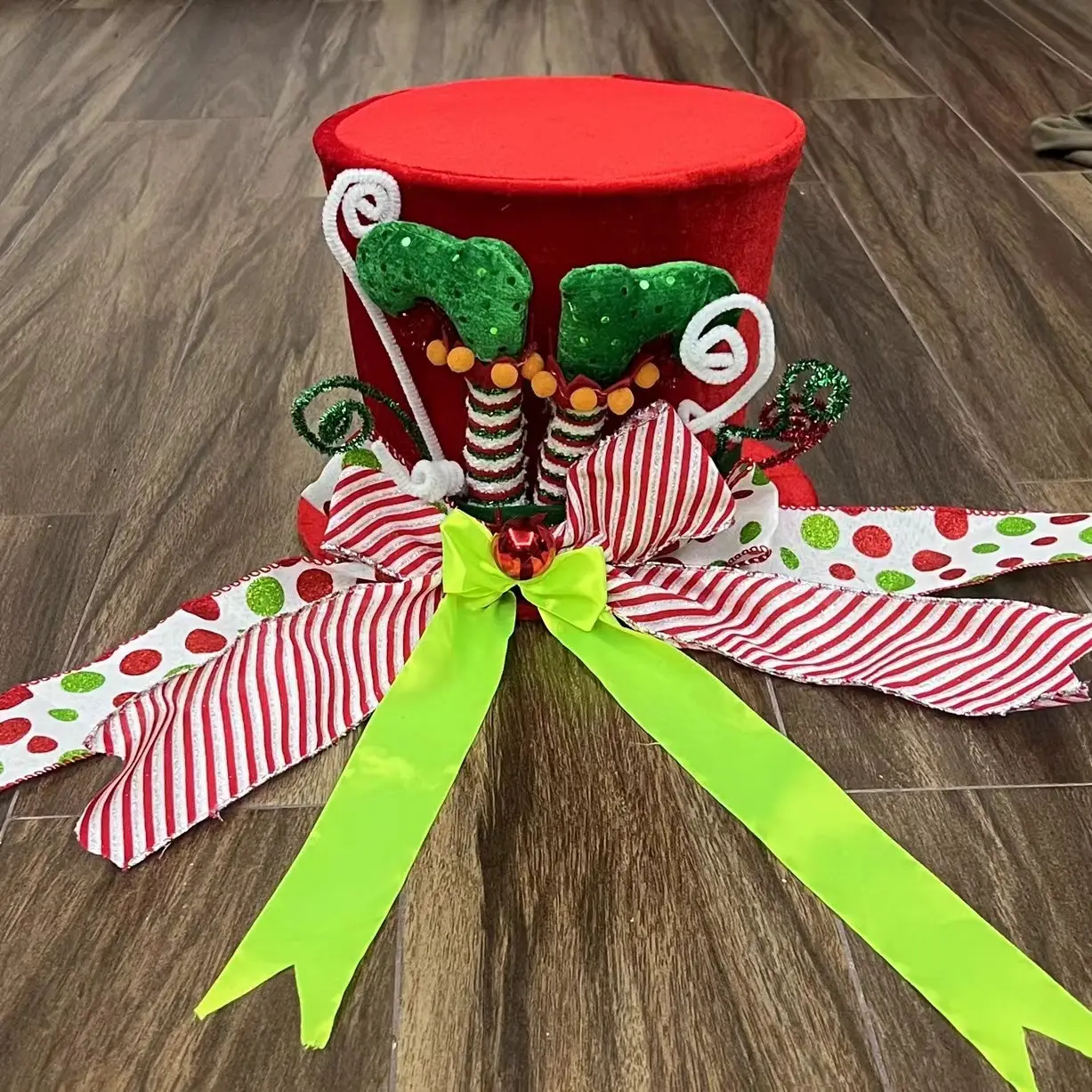 Red Crossbody Bag with Striped Bow for Kids — feature 10