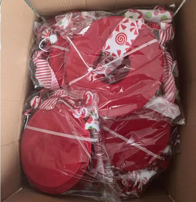 Red Crossbody Bag with Striped Bow for Kids — feature 11