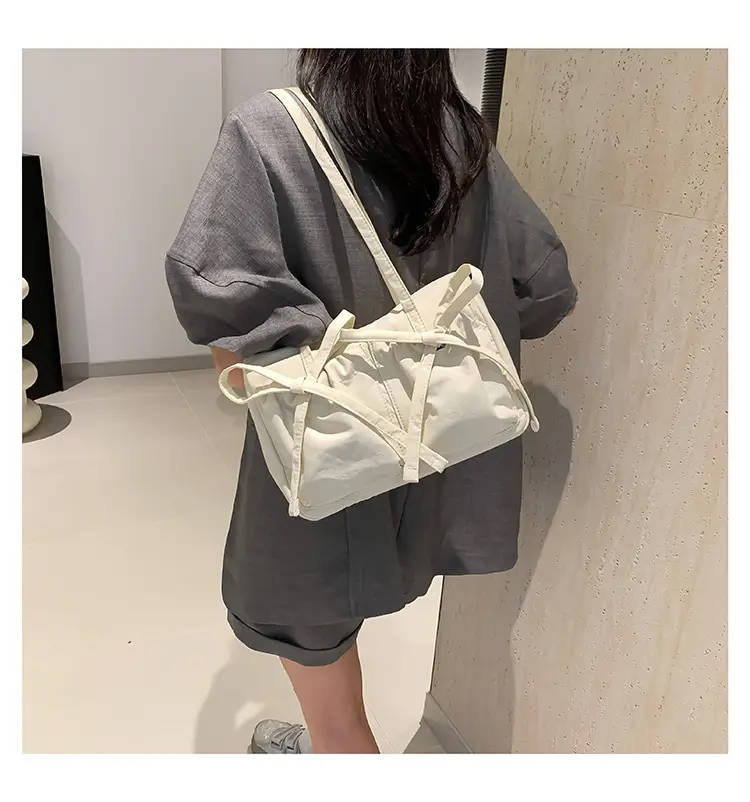 Pink Bow Shoulder Bag for Women Large Capacity Casual Commuter — feature 24