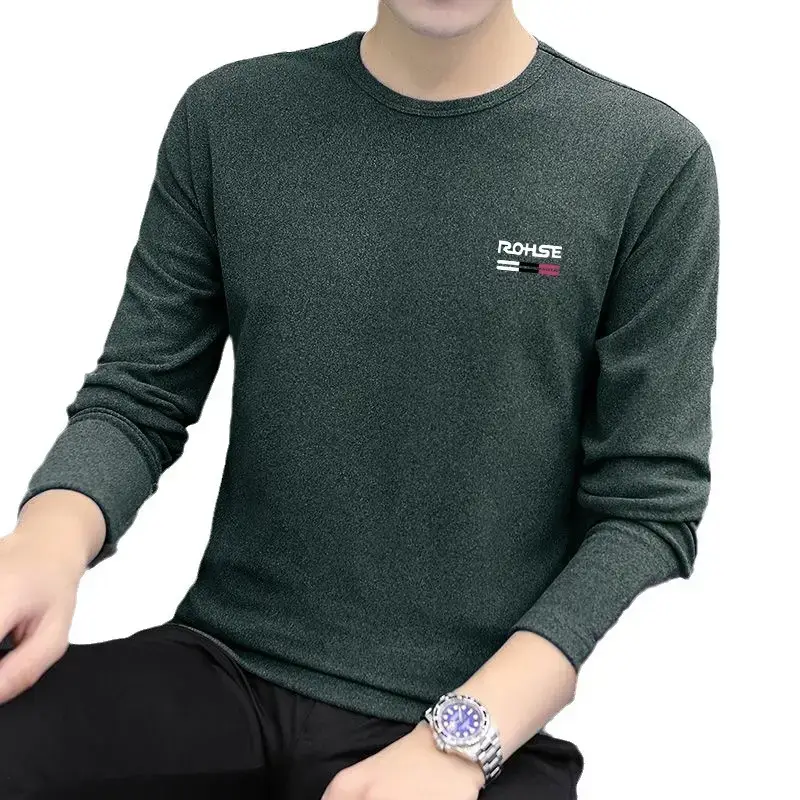 Men's Double-Sided Velvet Thermal Shirt White