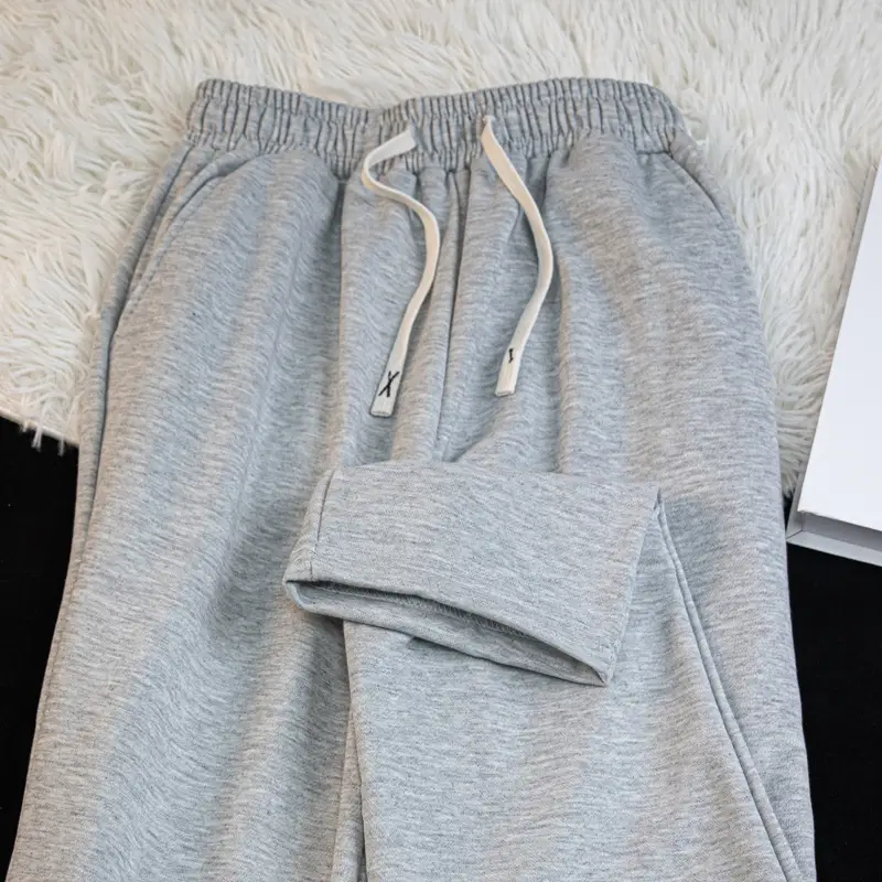 Boys Girls Slimming Joker Drape Pants Grey Spring Autumn 2024 - Image 7