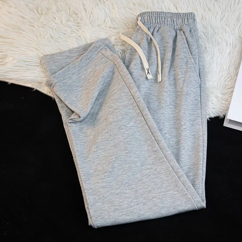 Boys Girls Slimming Joker Drape Pants Grey Spring Autumn 2024 - Image 8