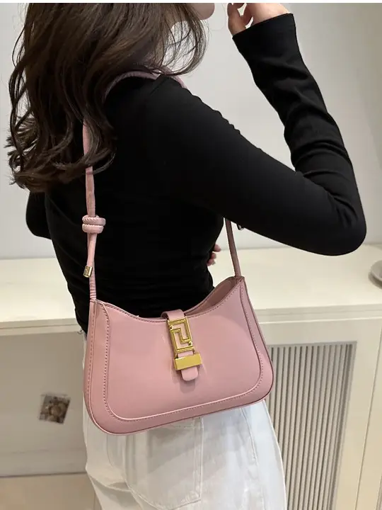 Beige French Niche Shoulder Crossbody Bag 2024 - Image 7