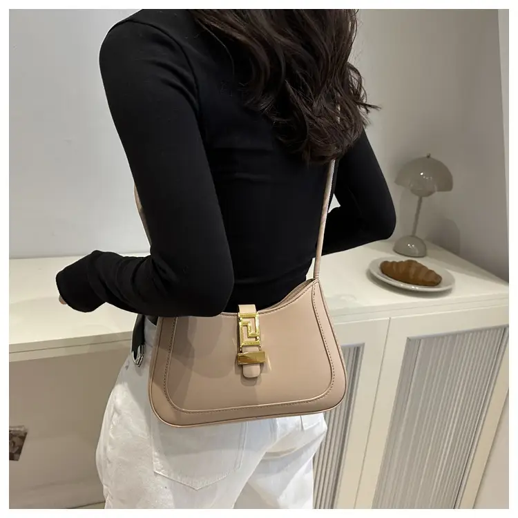 Beige French Niche Shoulder Crossbody Bag 2024 — feature 17