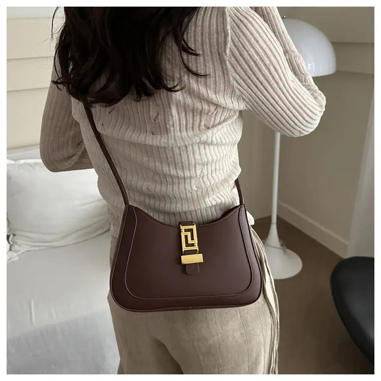 Beige French Niche Shoulder Crossbody Bag 2024 — feature 8